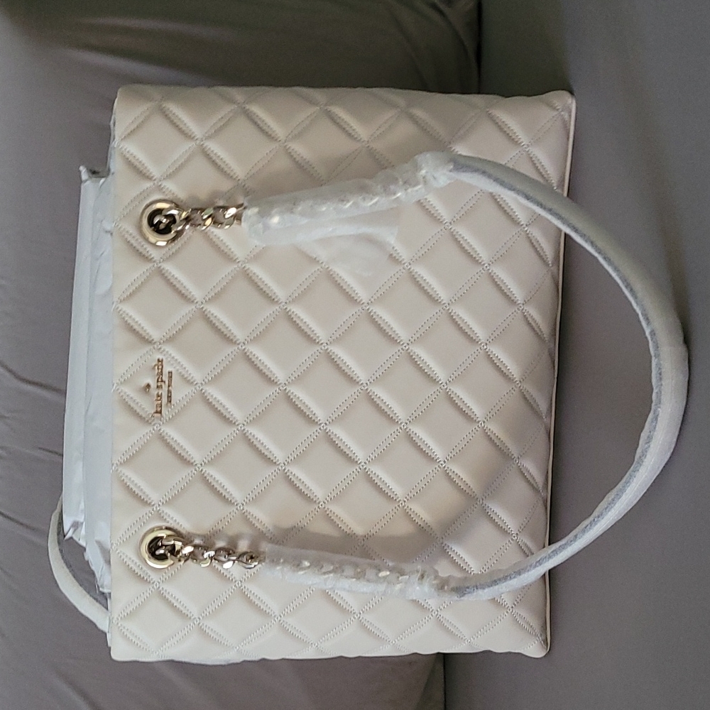 Kate Spade quilted shoulder tote